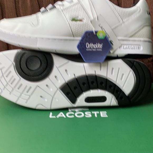 Men’s Lacoste sneakers.NWT.White with black details - Picture 4 of 7